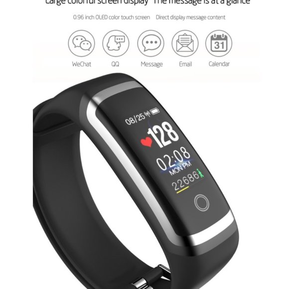 FITNESS & HEALTH SMART WATCH FOR ANDROID & IPHONE